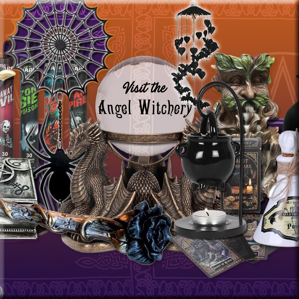 Visit The Angel Witchery - Your one stop shop for all things Spooky, Mystic and Magic!