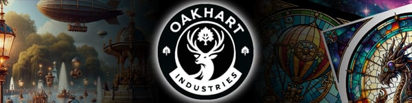 Oakhart Industries Cute Bat and Cat Designs