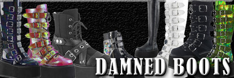 Demonia Damned Boots Back in Stock!